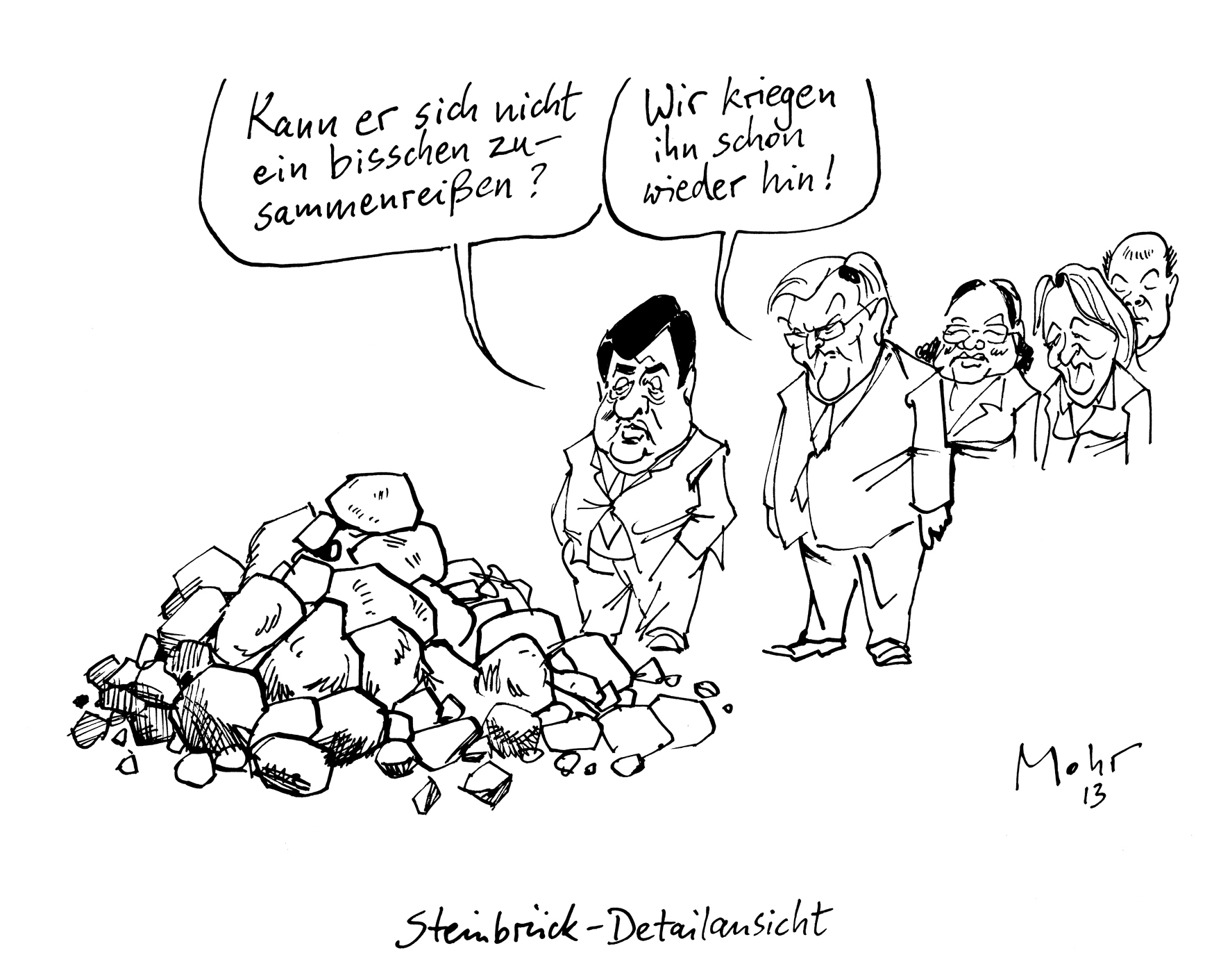 Steinbrück - Detailansicht