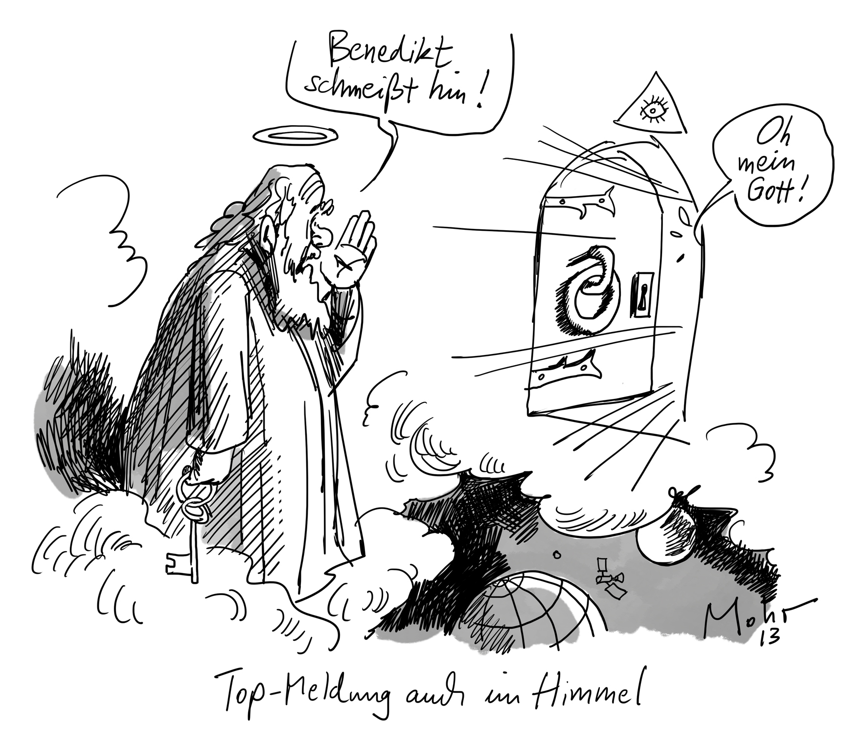 Top-Meldung auch im Himmel