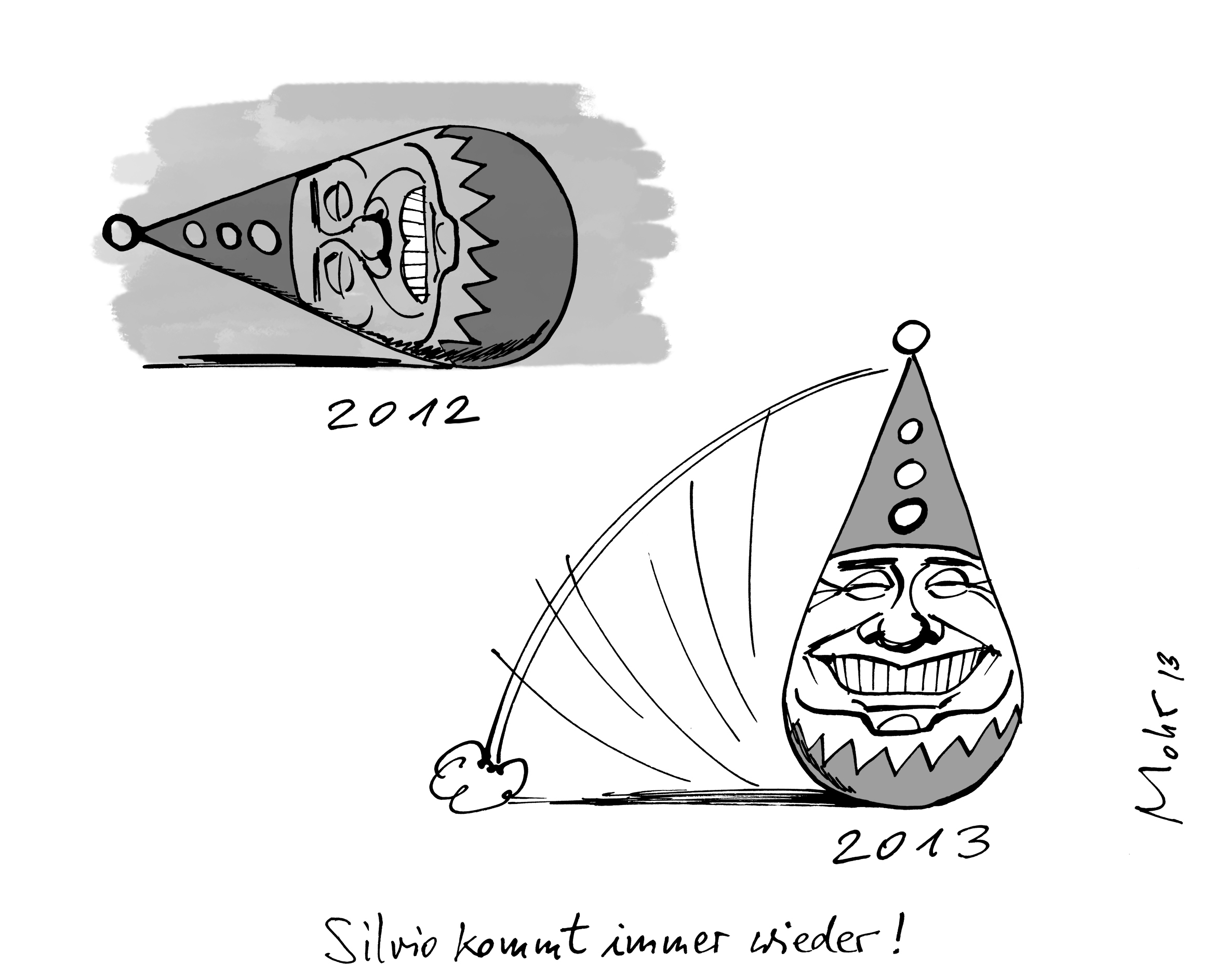 Silvio kommt immer wieder!