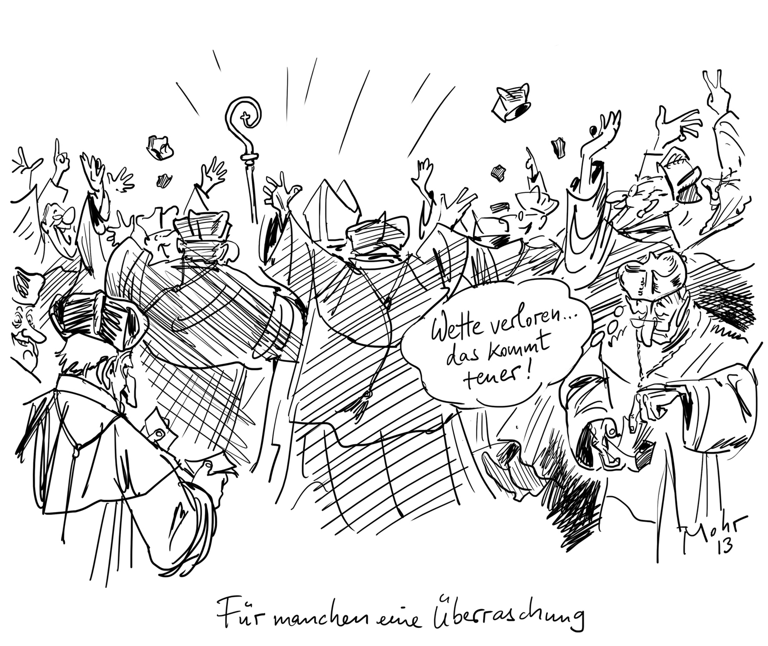 Für manchen eine Überraschung