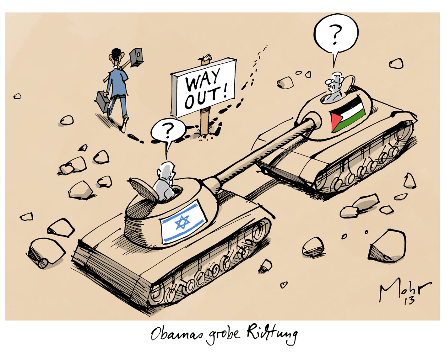 Obamas grobe Richtung