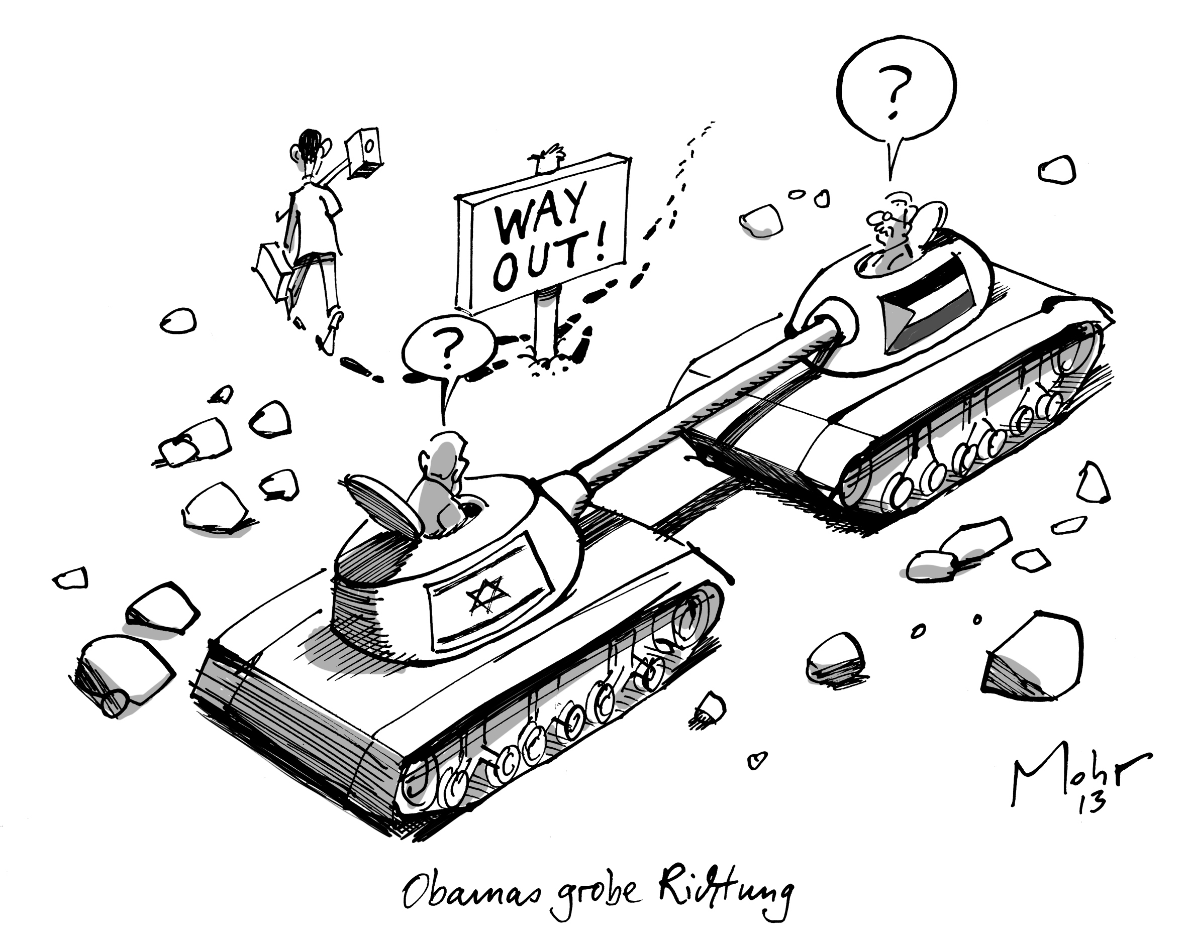 Obamas grobe Richtung