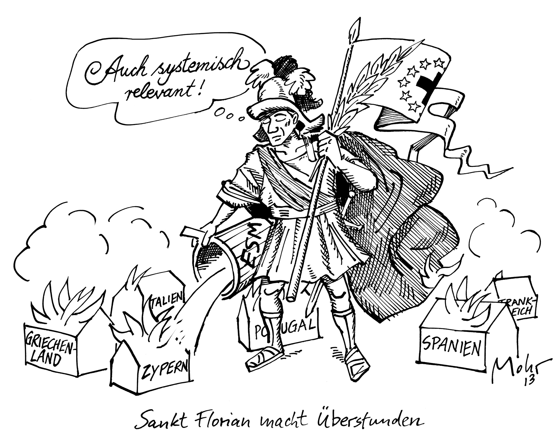 Sankt Florian macht Überstunden