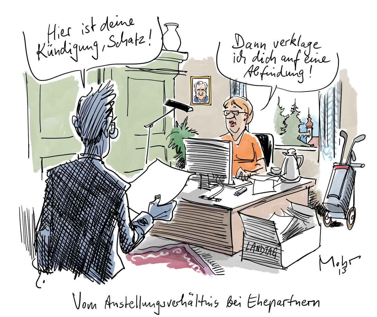 Vom Angestelltenverhältnis bei Ehepartnern