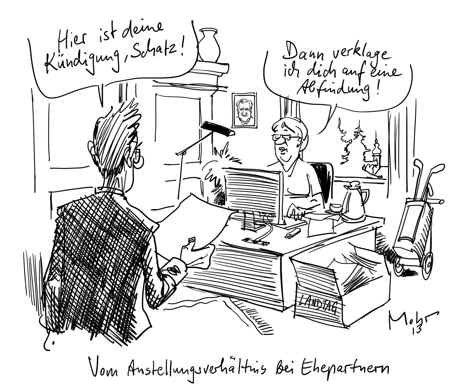 Vom Angestelltenverhältnis bei Ehepartnern
