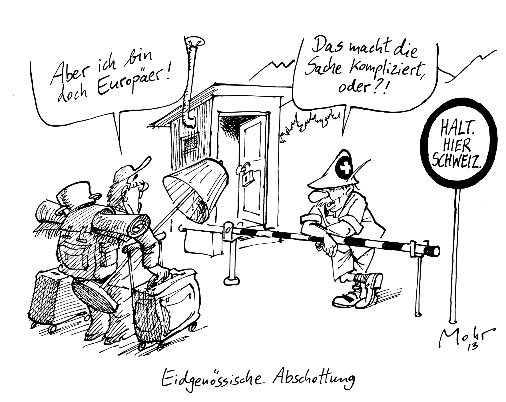 Eidgenössische Abschottung