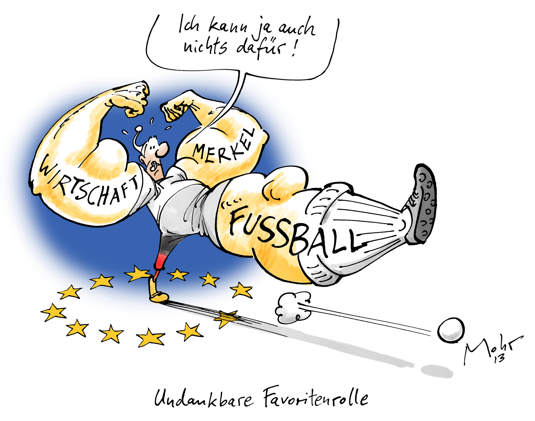 Undankbare Favoritenrolle