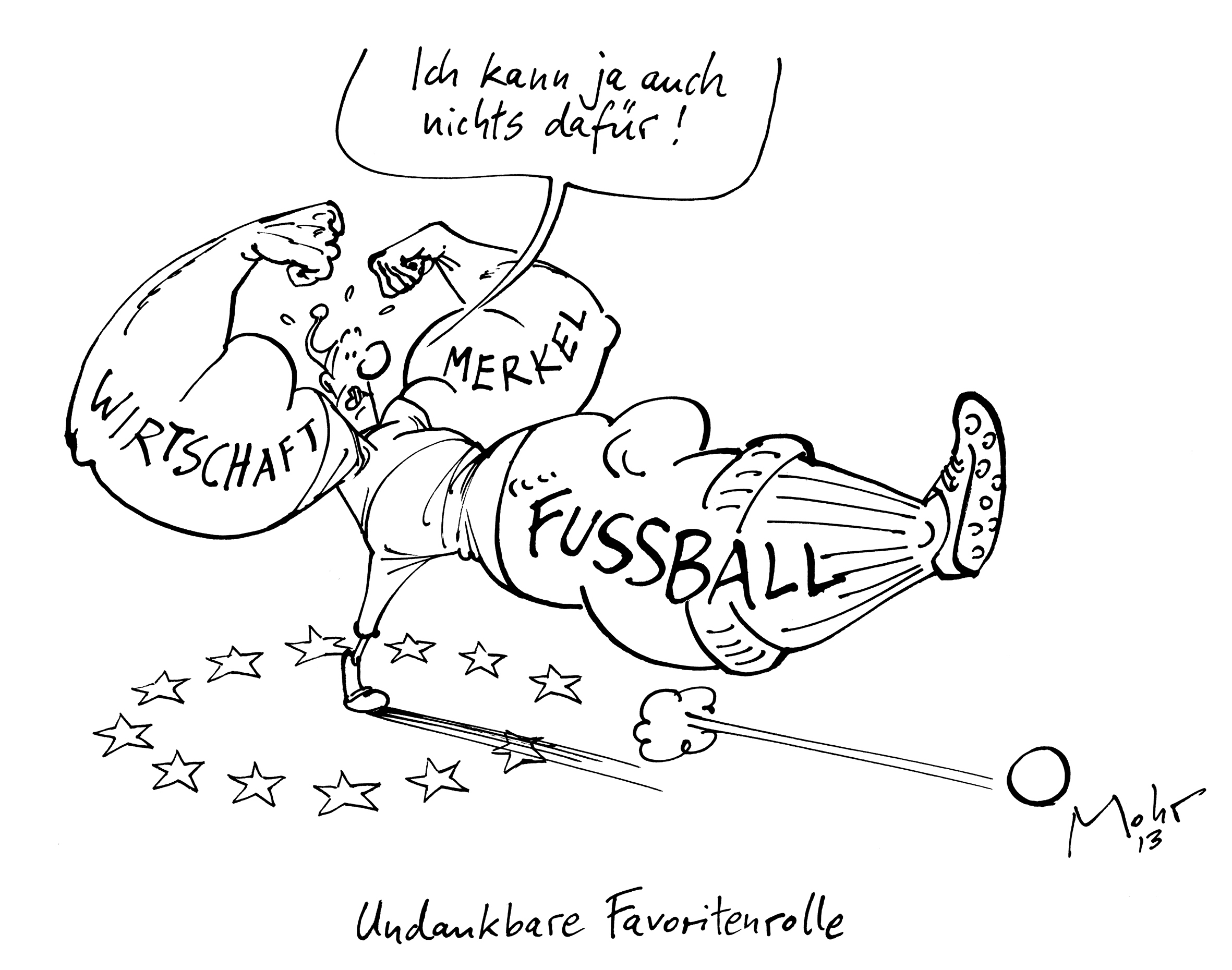 Undankbare Favoritenrolle