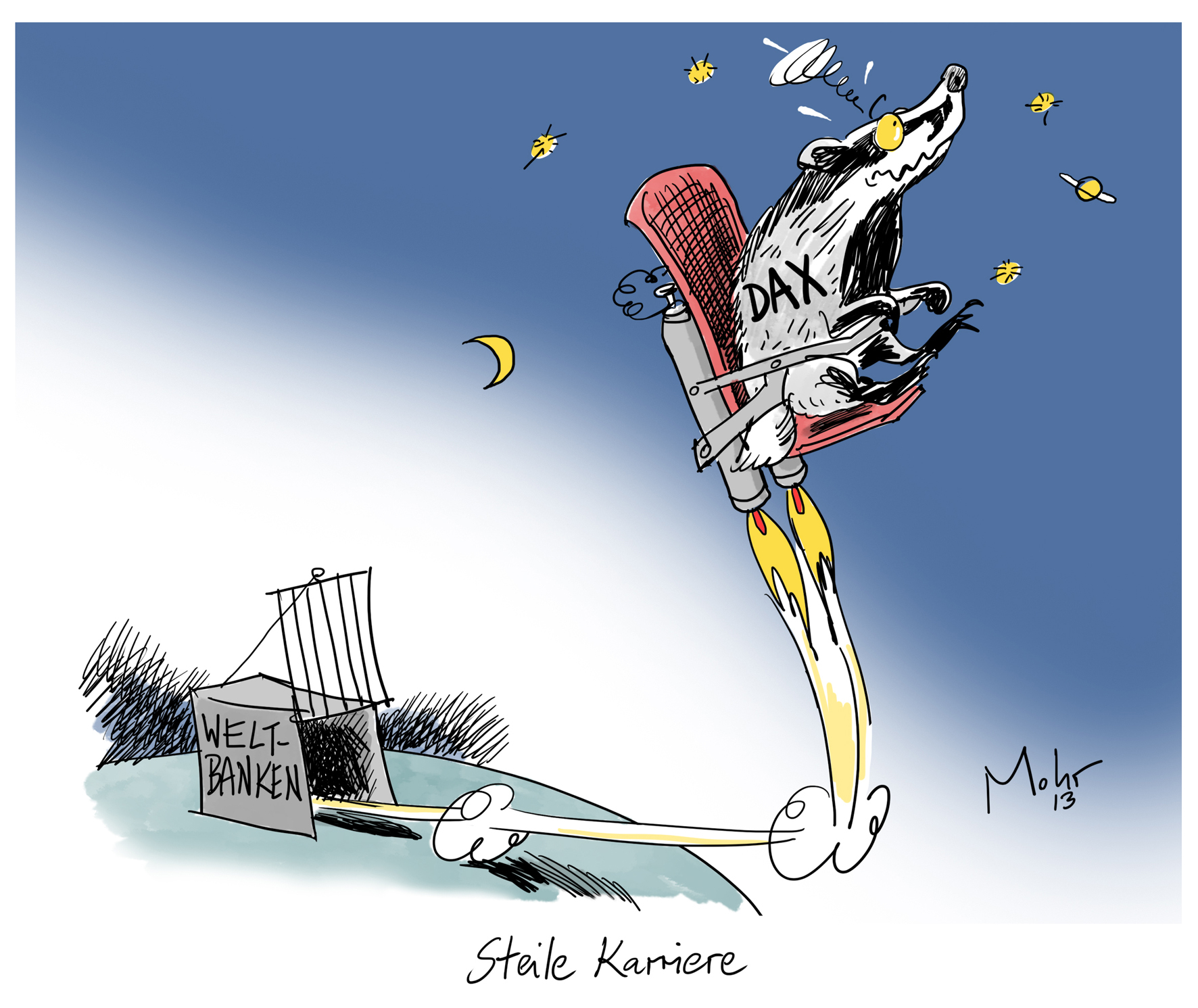 Steile Karriere