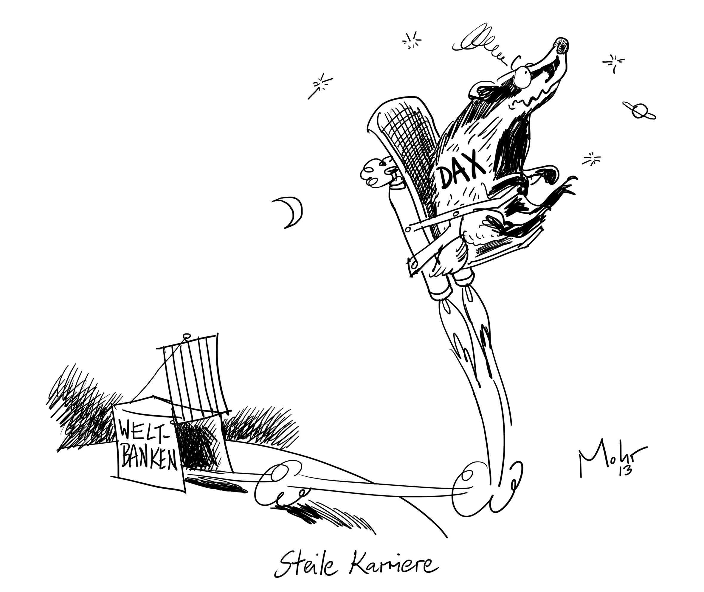 Steile Karriere