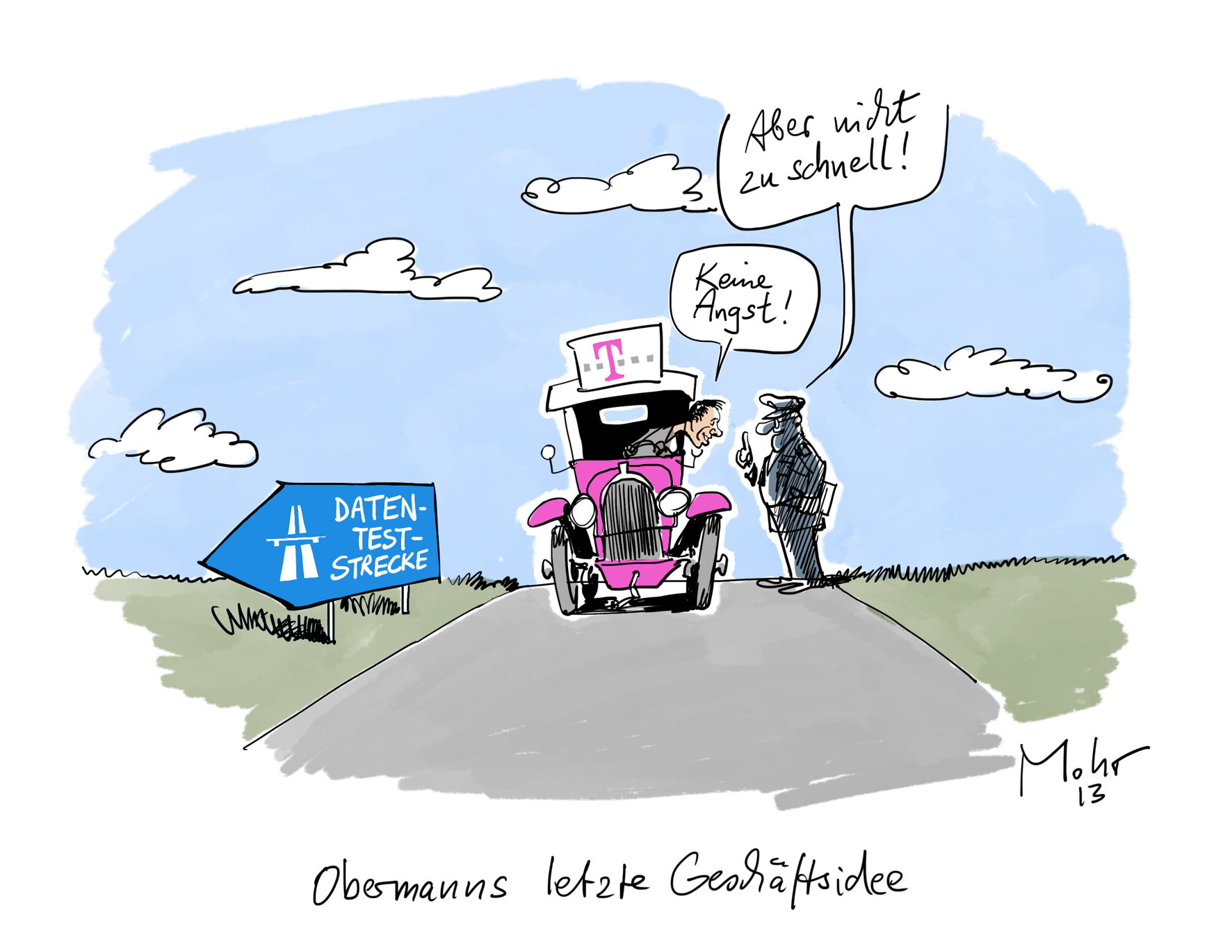 Obermanns letzte Geschäftsidee