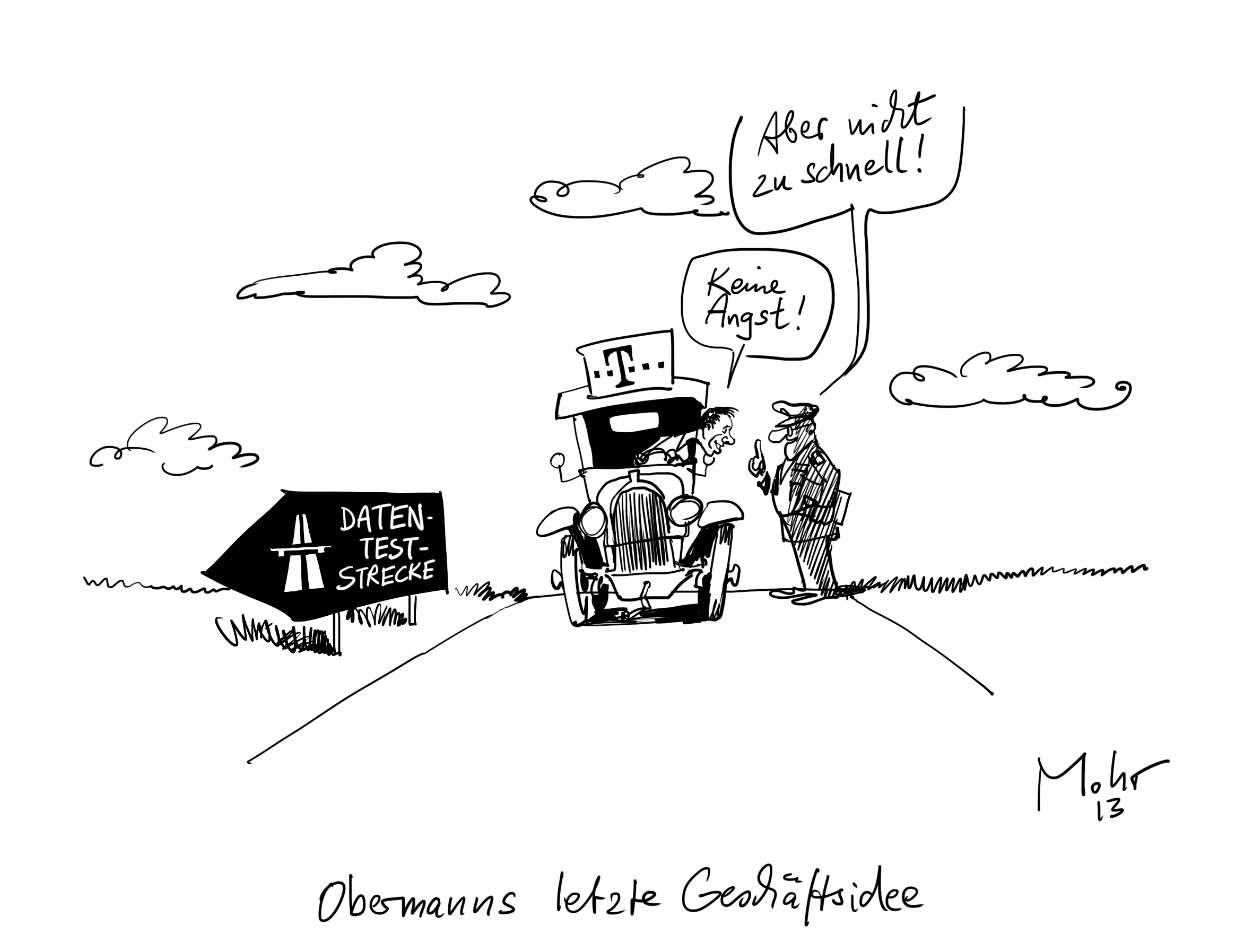 Obermanns letzte Geschäftsidee
