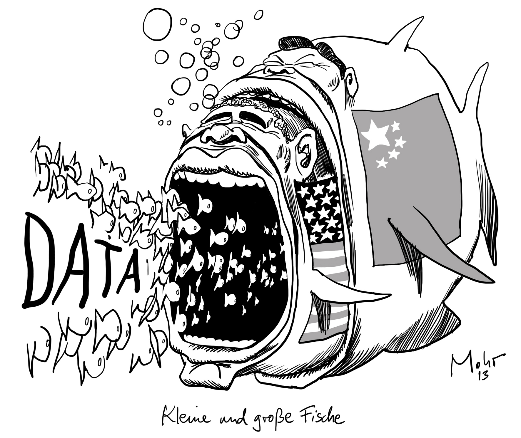 Kleine und große Fische
