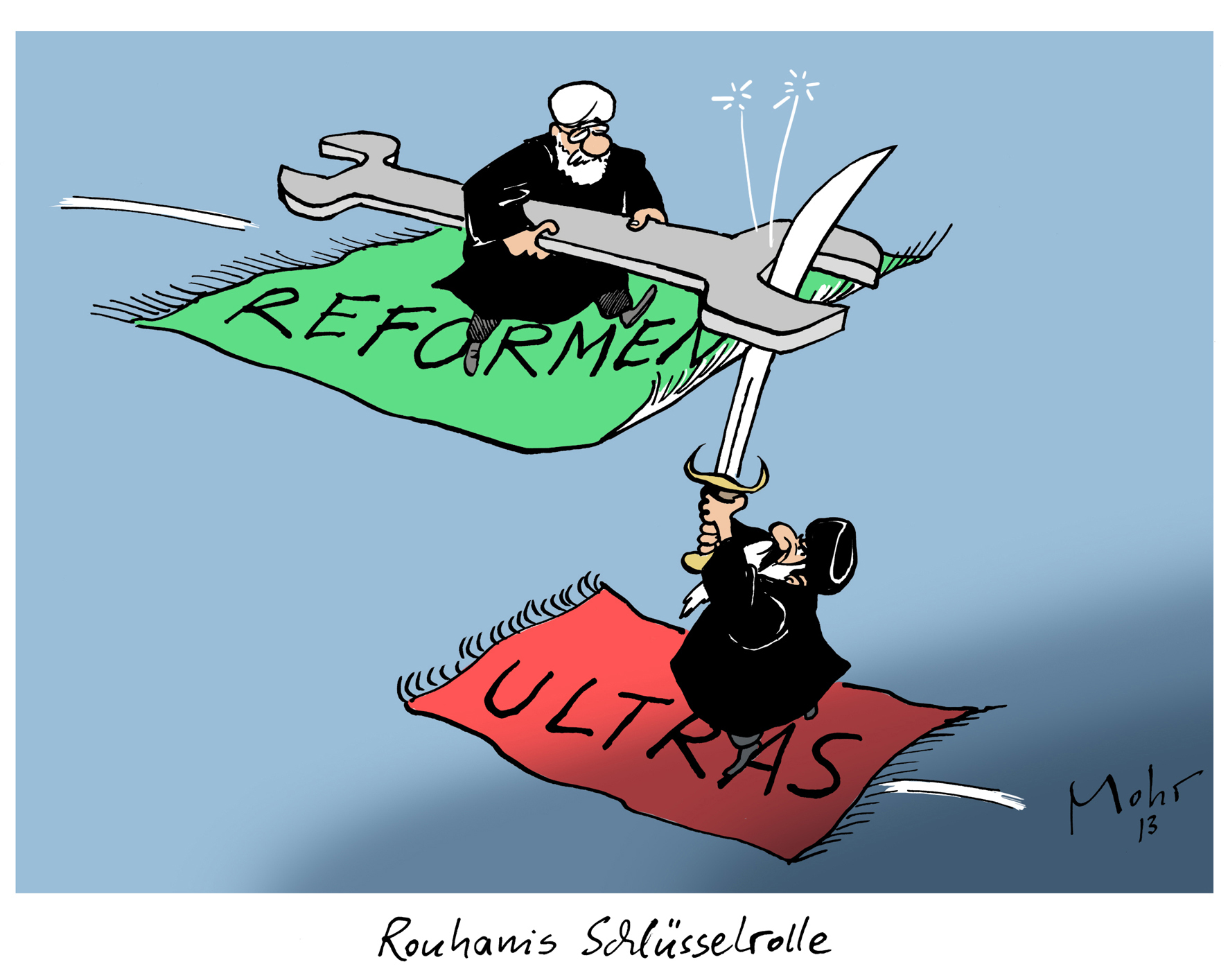 Rouhanis Schlüsselrolle