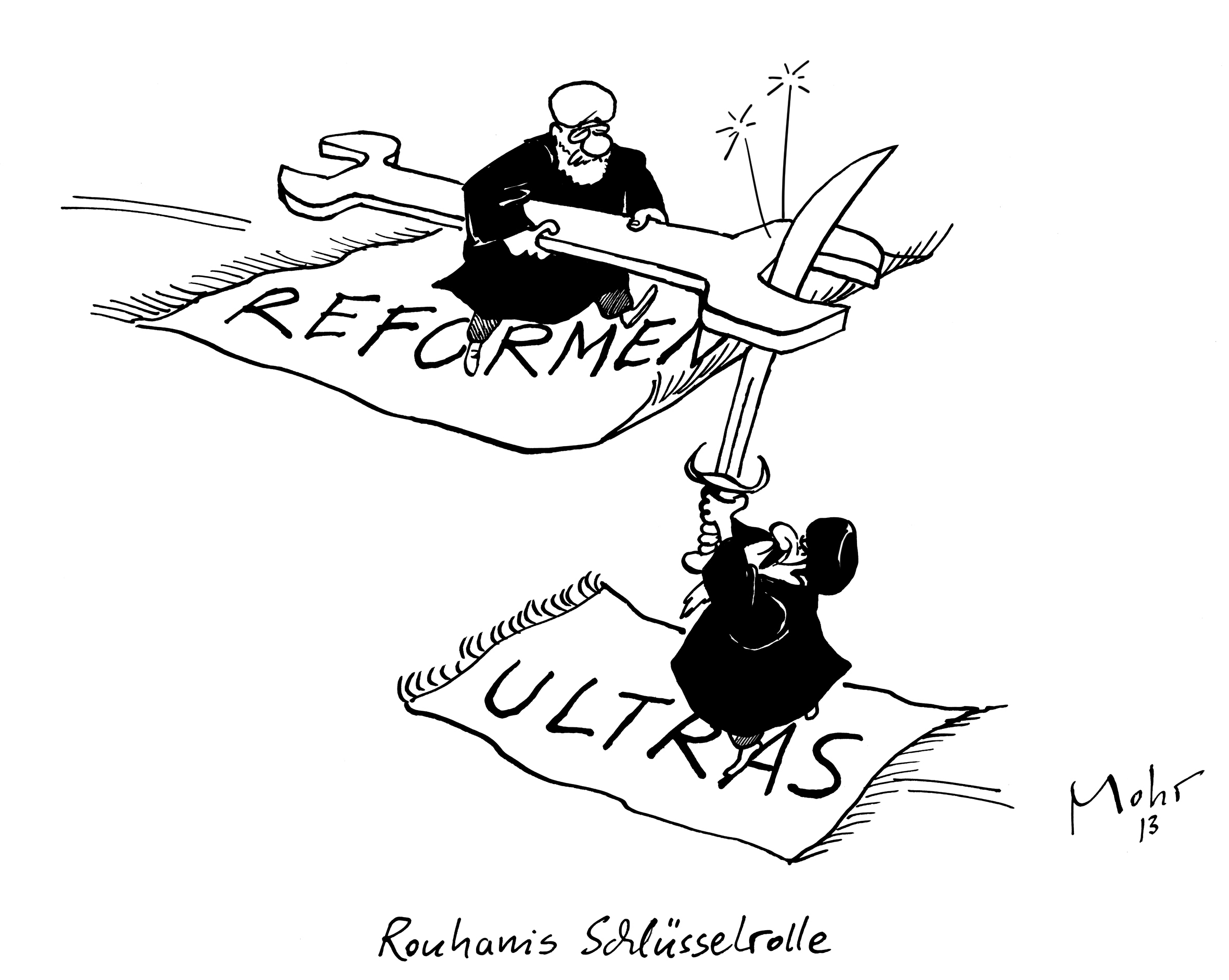 Rouhanis Schlüsselrolle