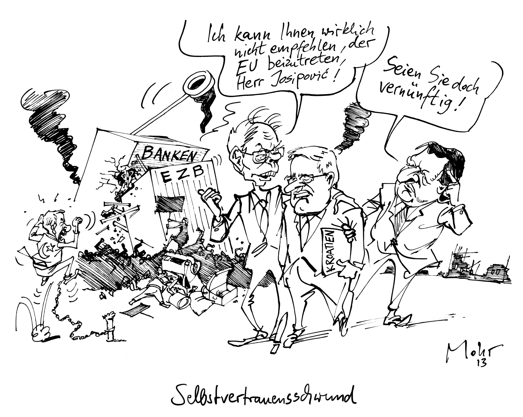 Selbstvertrauensschwund