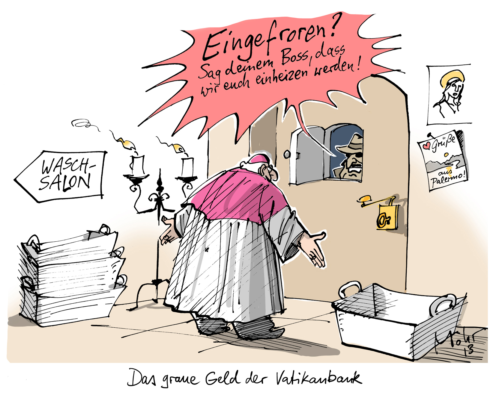 Das graue Geld der Vatikanbank