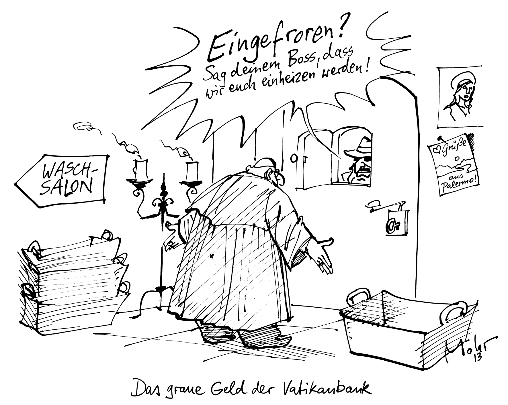 Das graue Geld der Vatikanbank