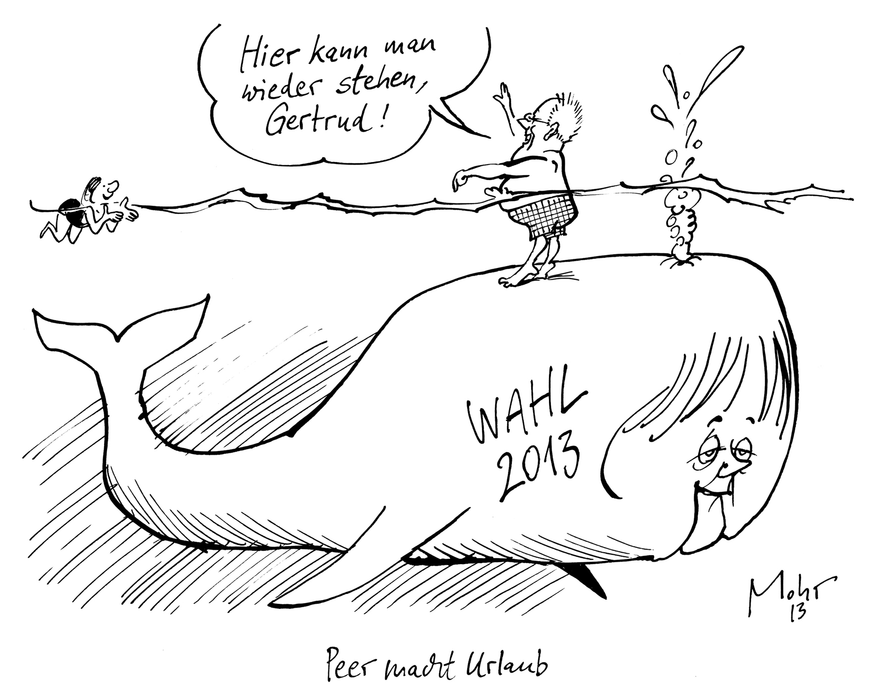 Peer macht Urlaub