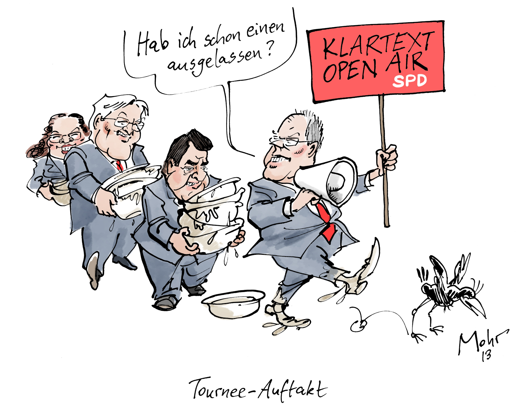 Tournee-Auftakt