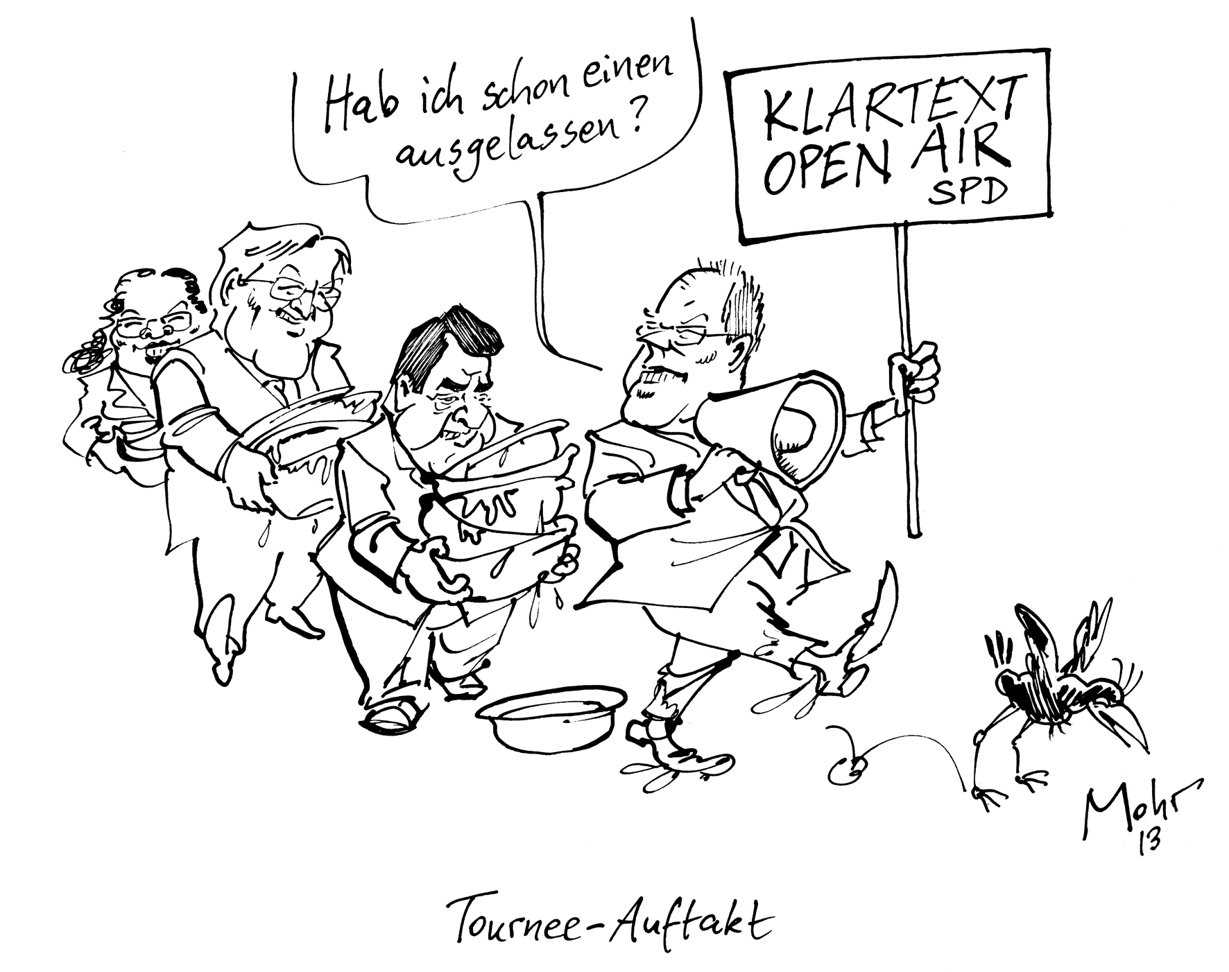 Tournee-Auftakt
