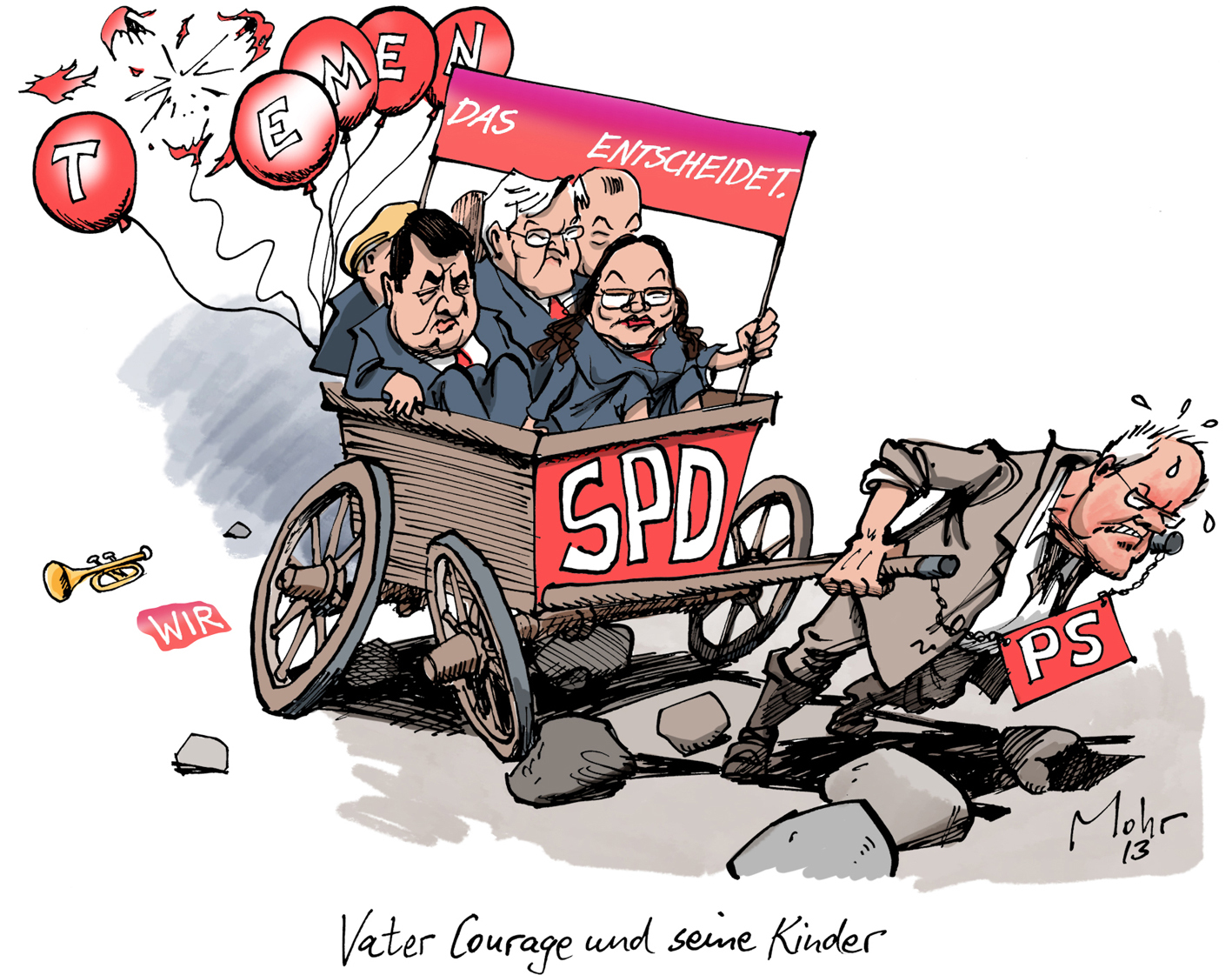 Vater Courage und seine Kinder