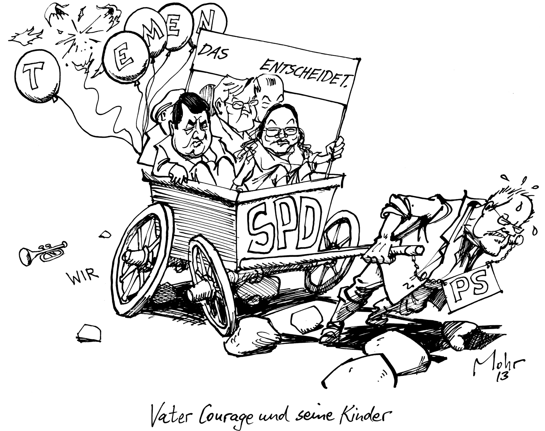 Vater Courage und seine Kinder