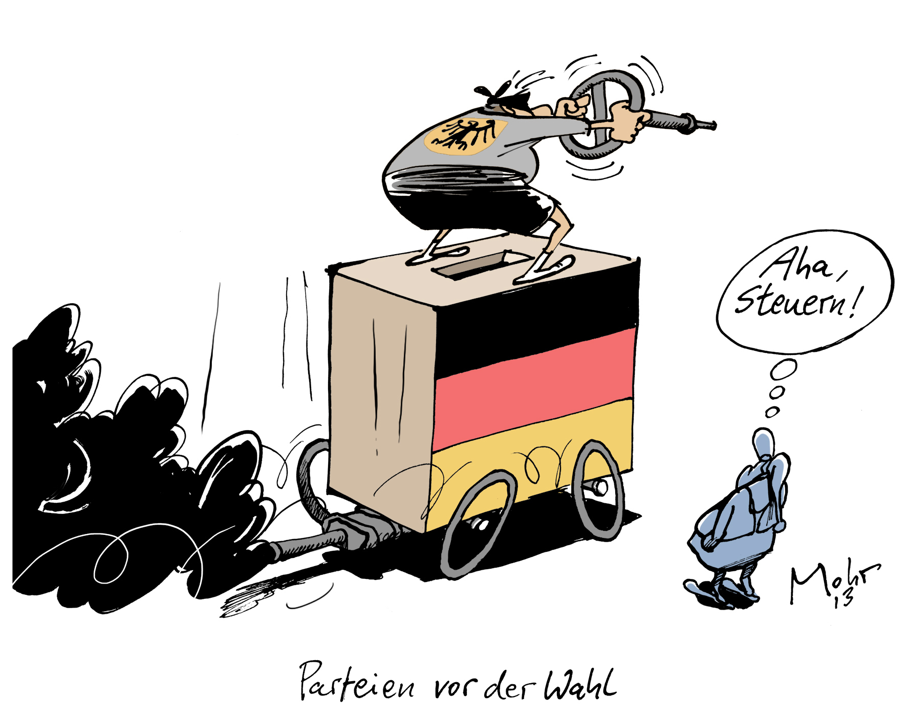 Parteien vor der Wahl