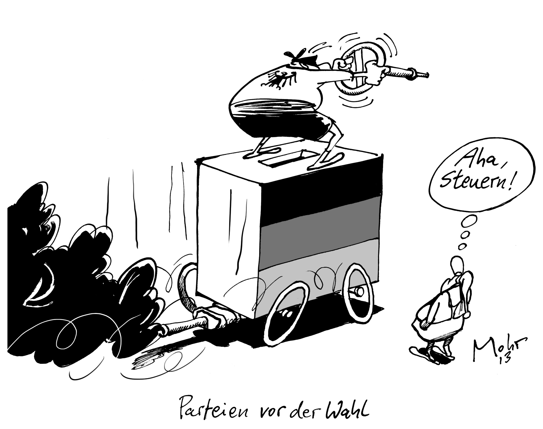 Parteien vor der Wahl