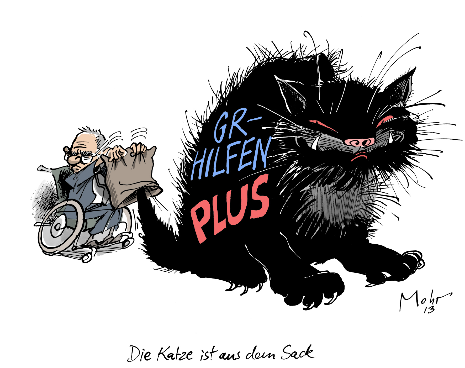 Die Katze ist aus dem Sack