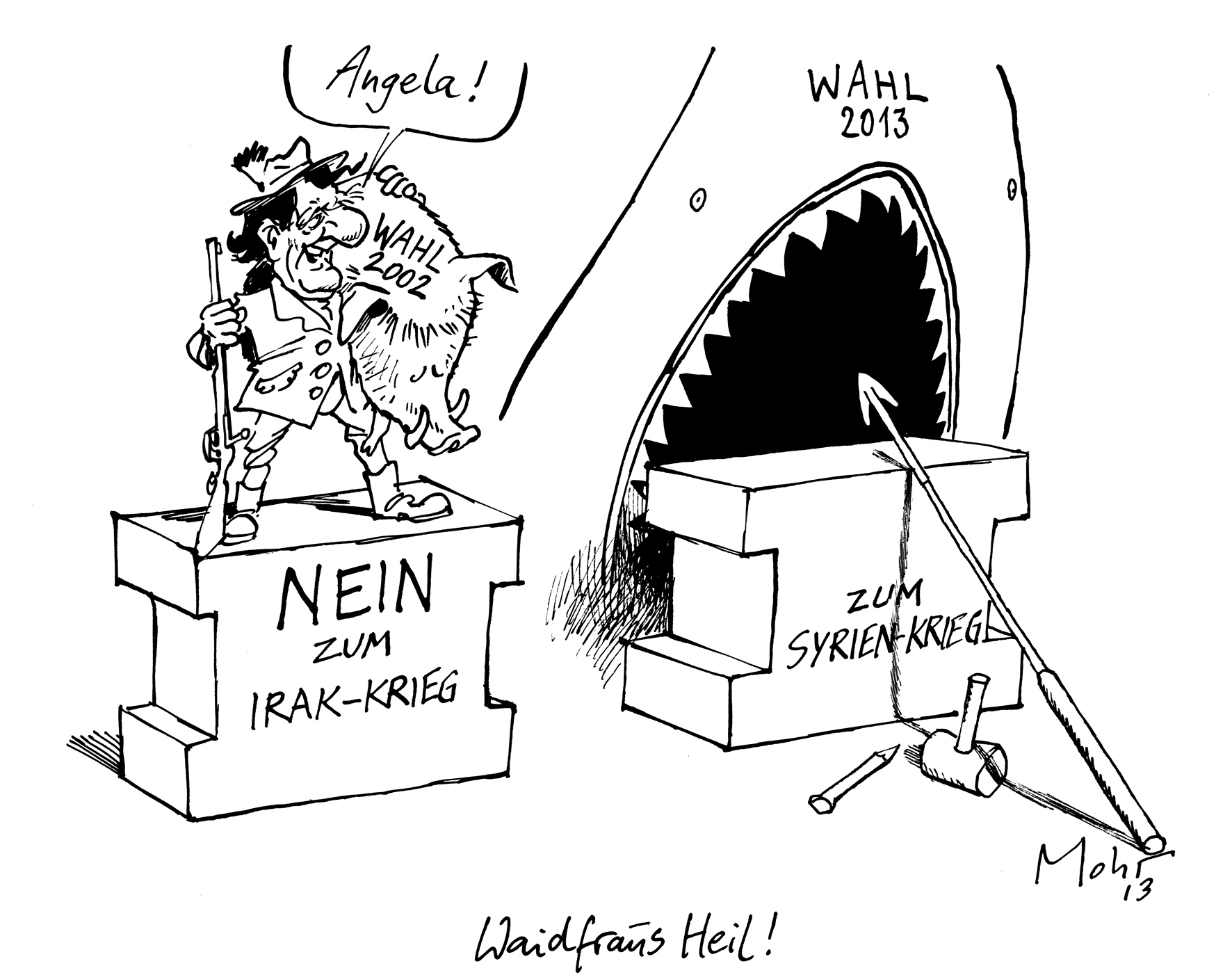 Waidfraus Heil!