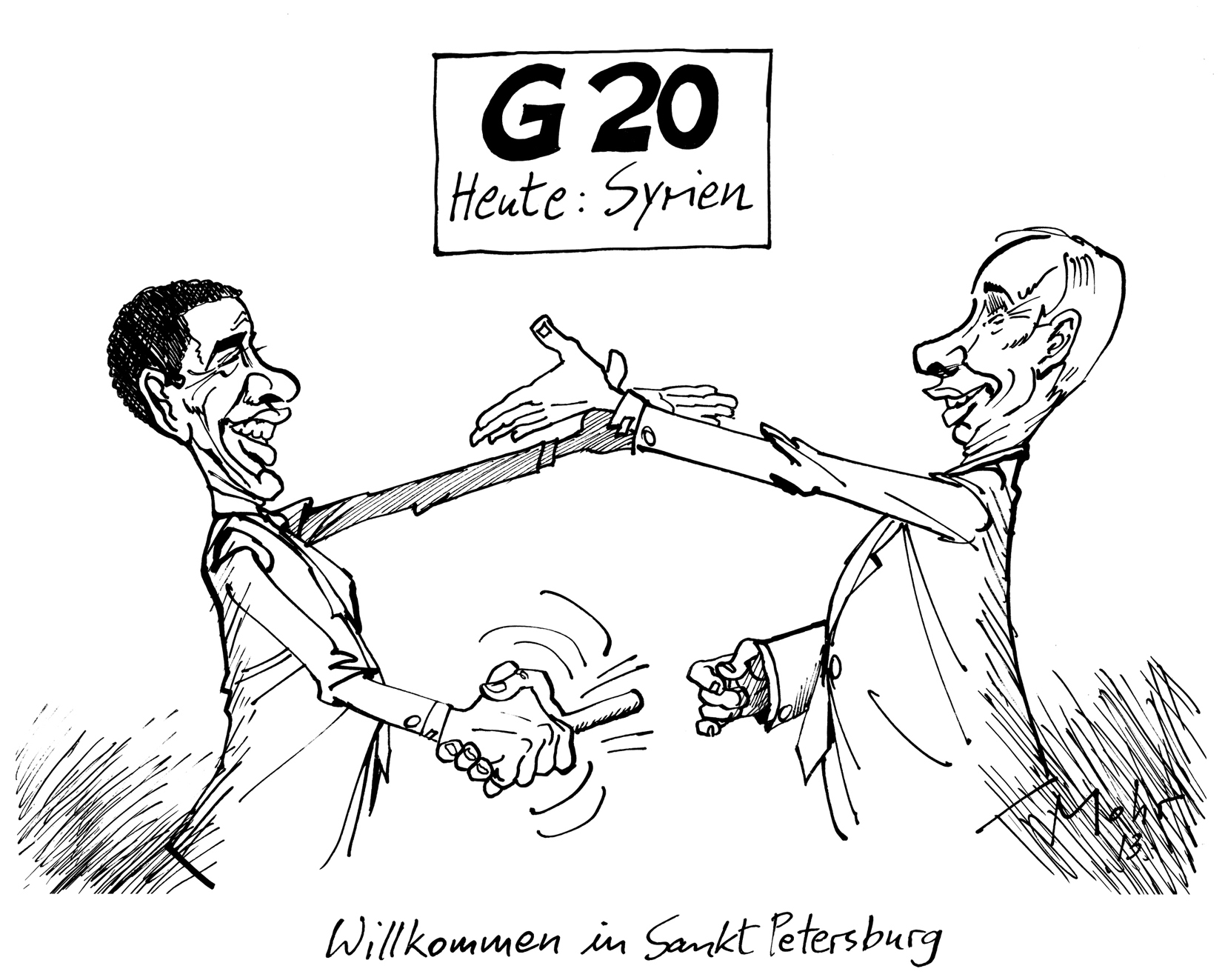 Willkommen in Sankt Petersburg