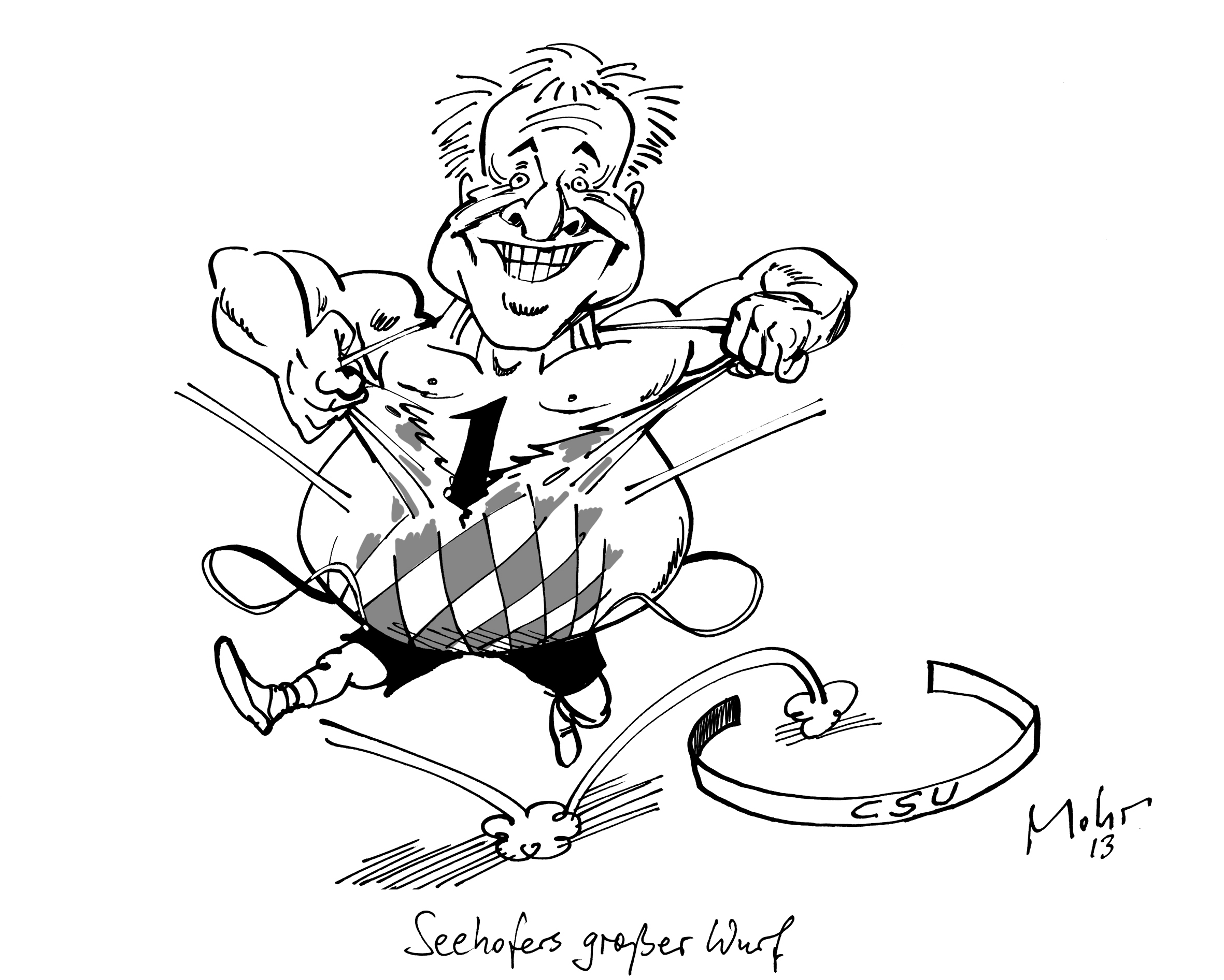 Seehofers großer Wurf