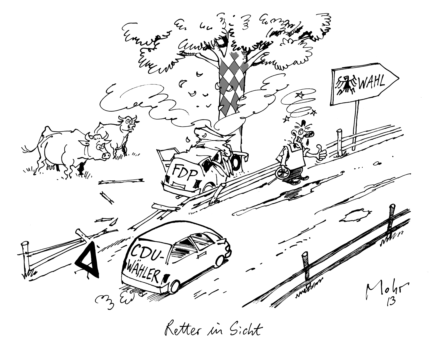 Retter in Sicht