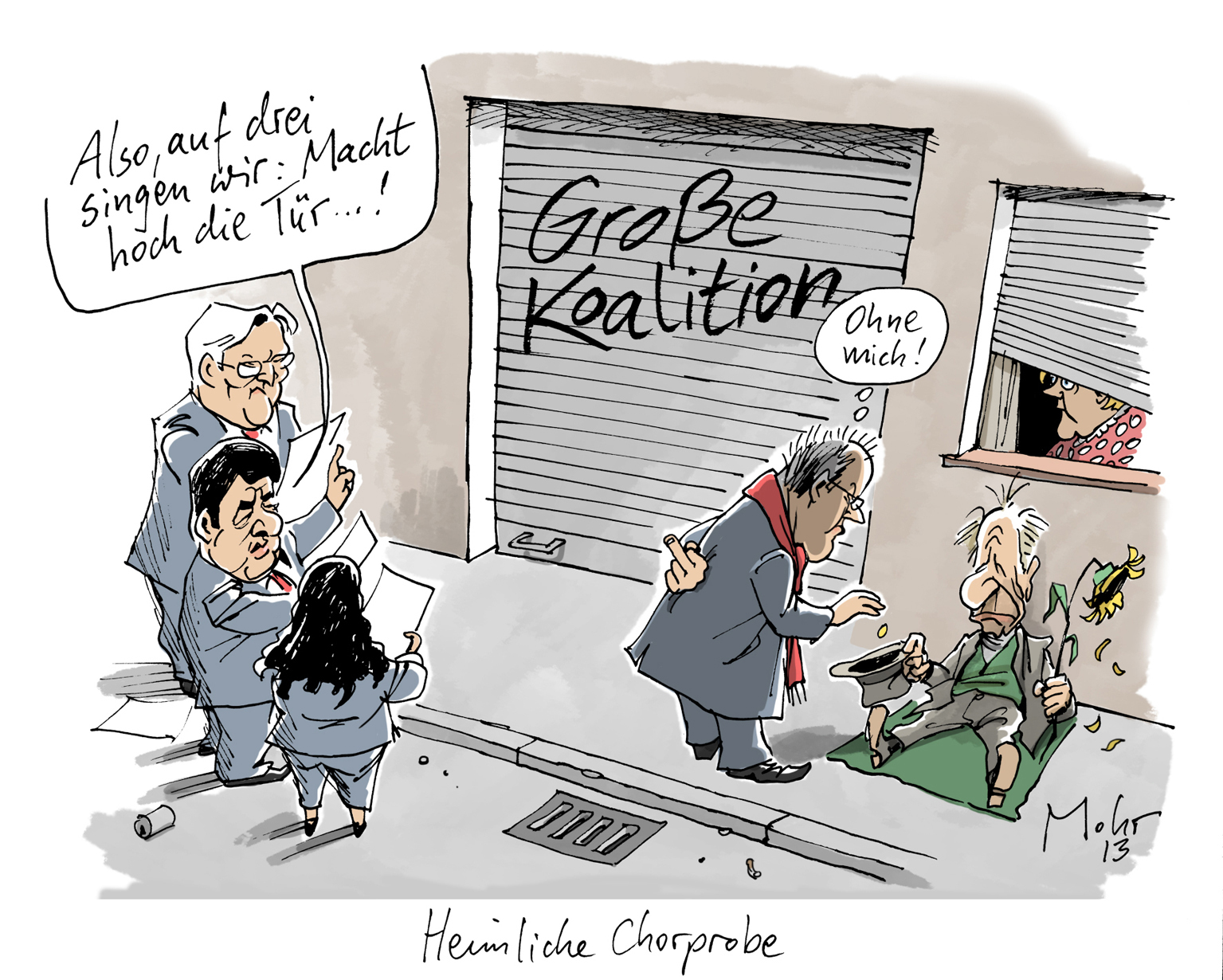 Heimliche Chorprobe