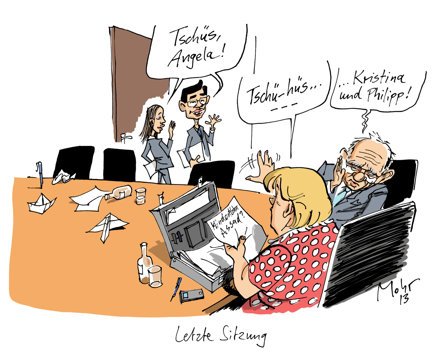 Letzte Sitzung