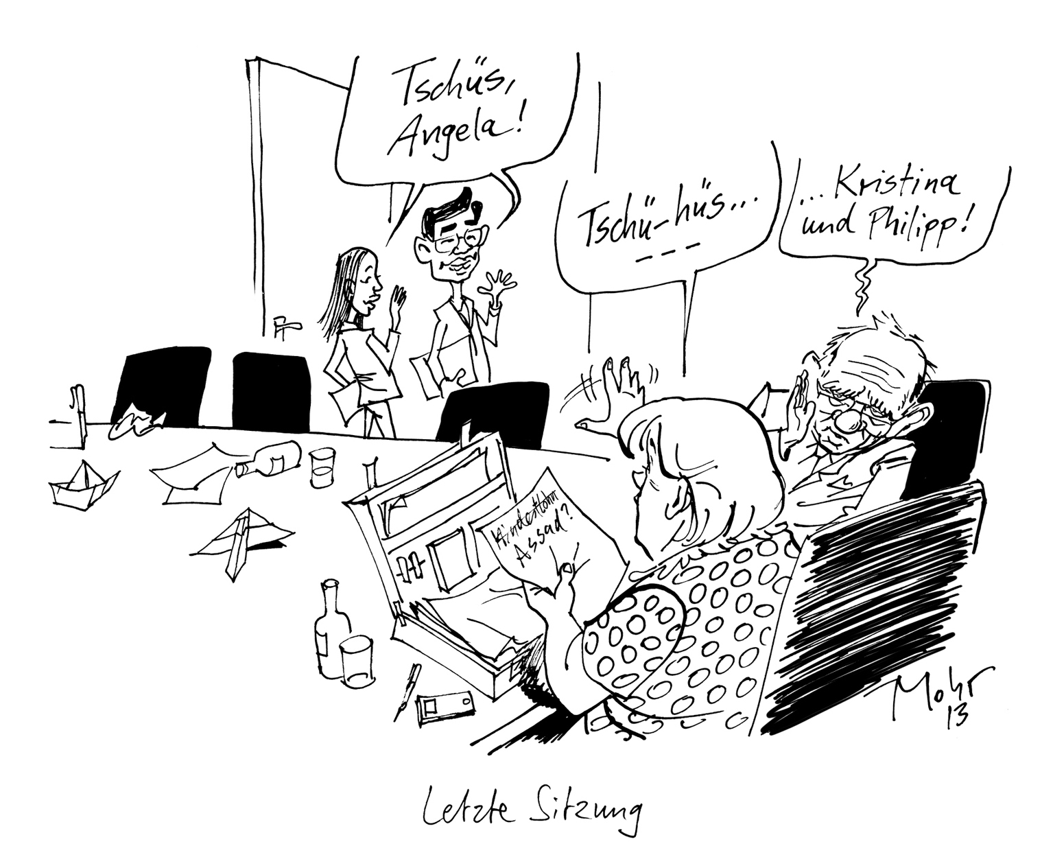 Letzte Sitzung