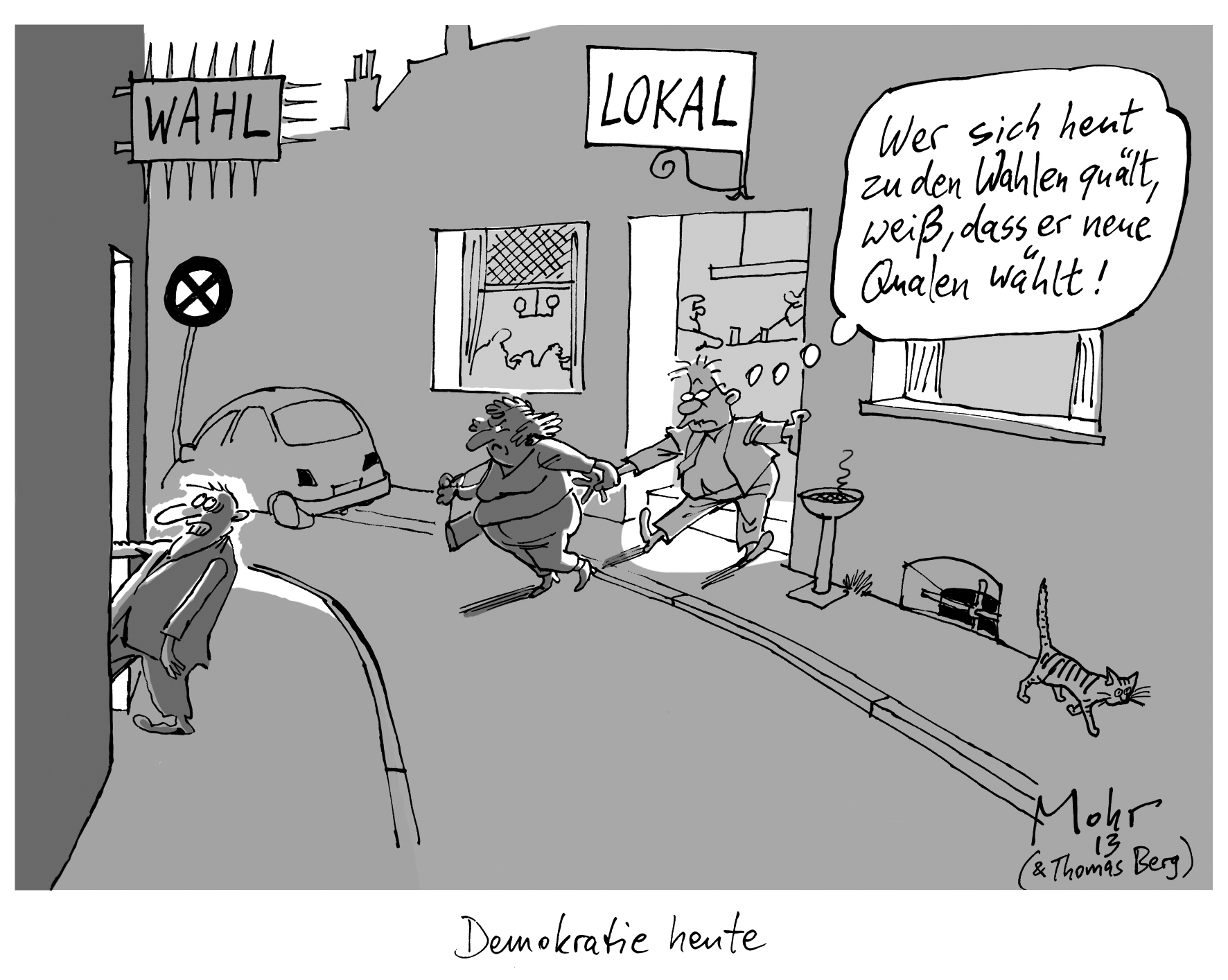 Demokratie heute