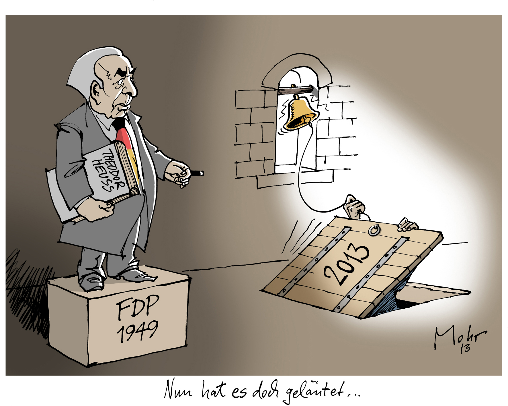 Nun hat es doch geläutet...