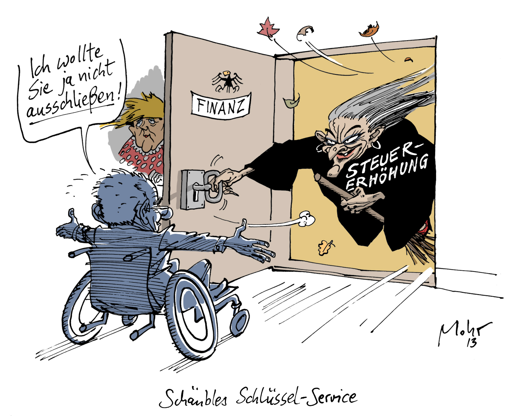 Schäubles Schlüssel-Service