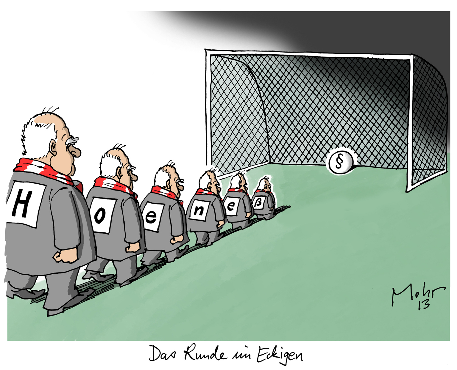 Das Runde im Eckigen