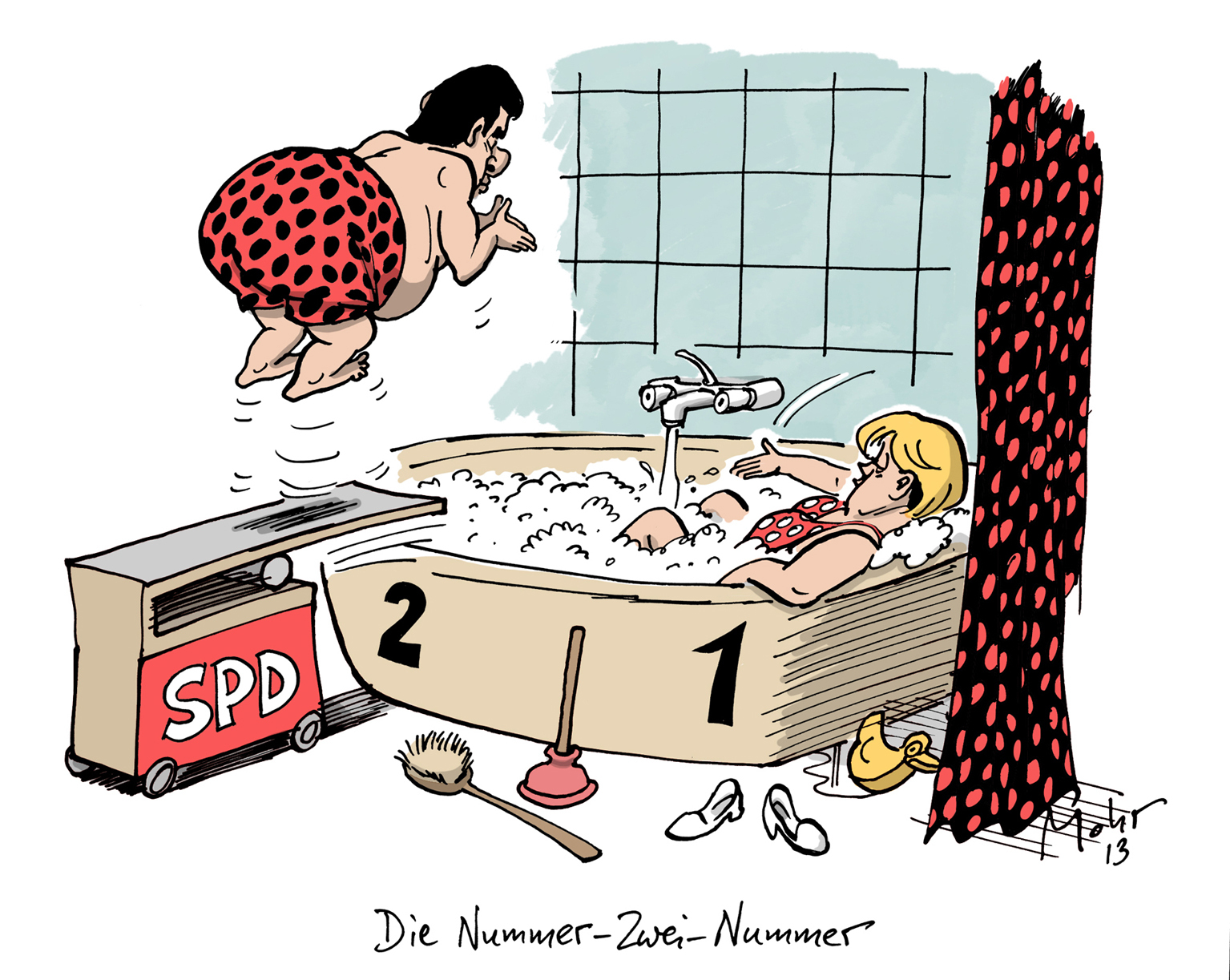 Die Nummer-Zwei-Nummer