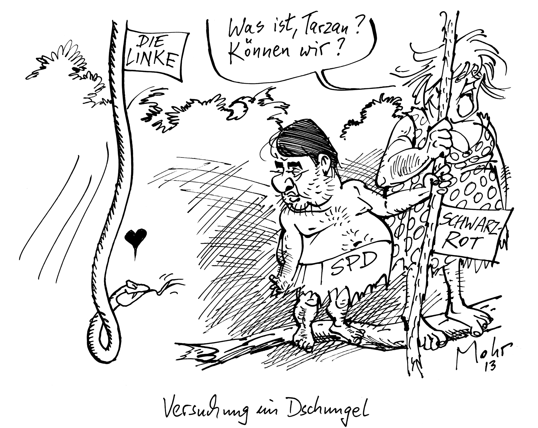 Versuchung im Dschungel