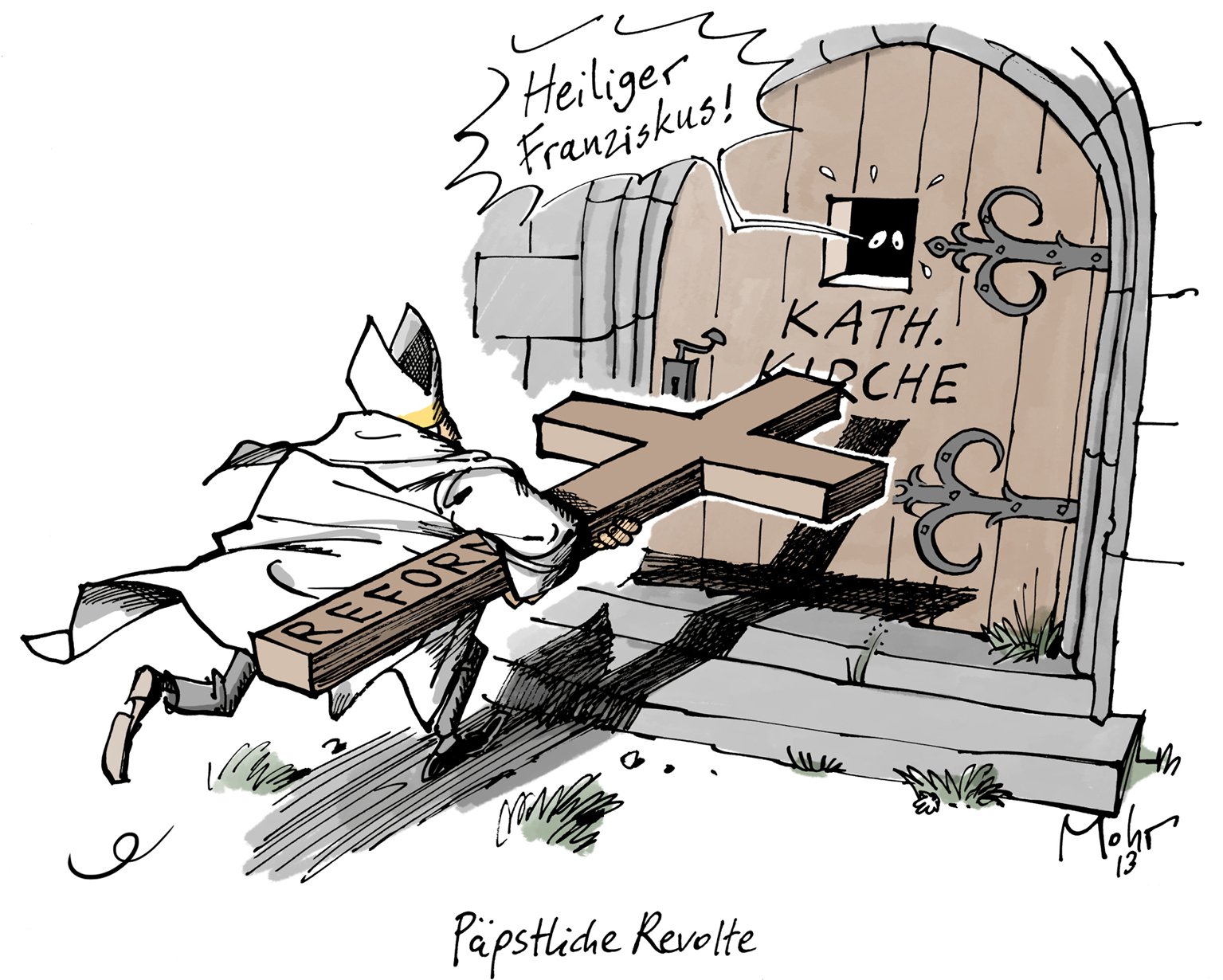 Päpstliche Revolte
