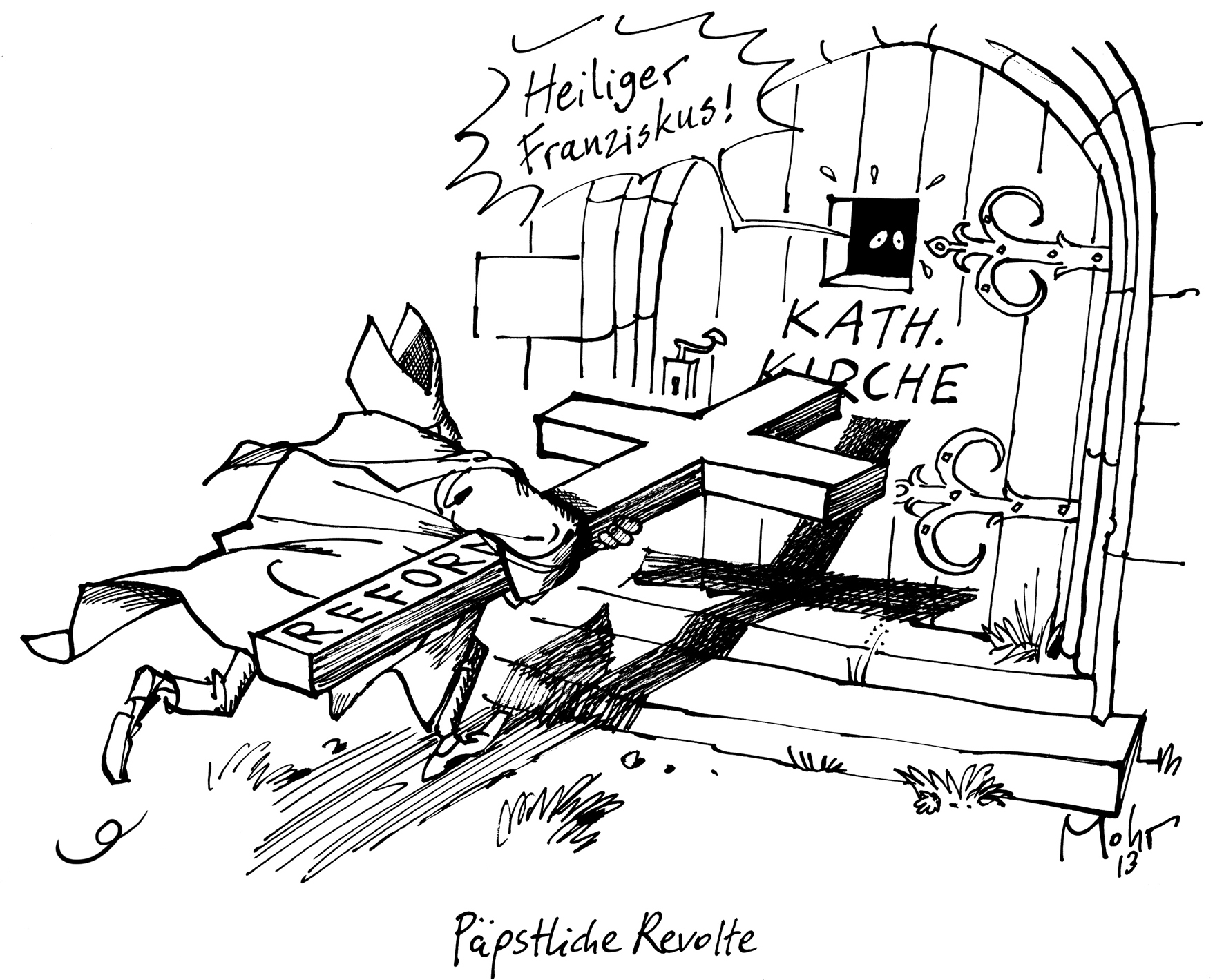 Päpstliche Revolte