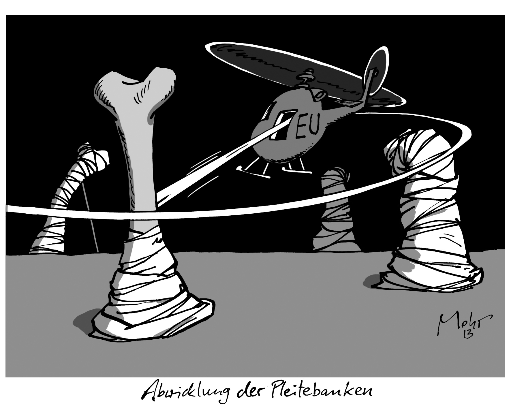 Abwicklung der Pleitebanken