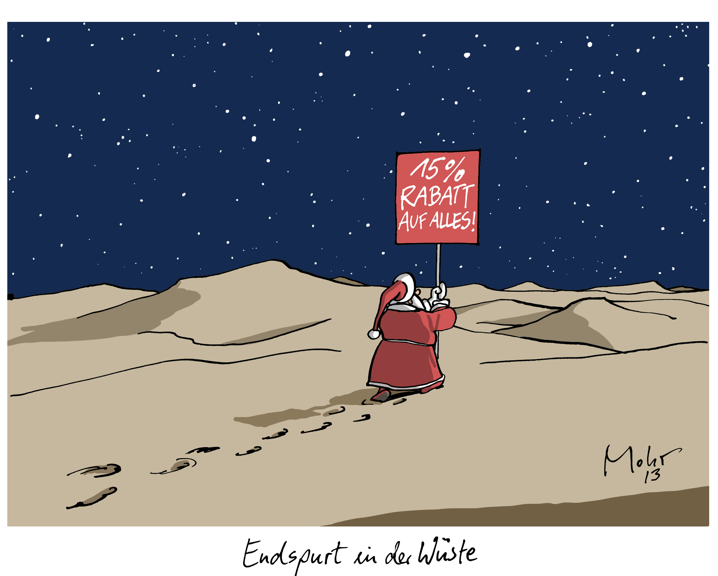 Endspurt in der Wüste