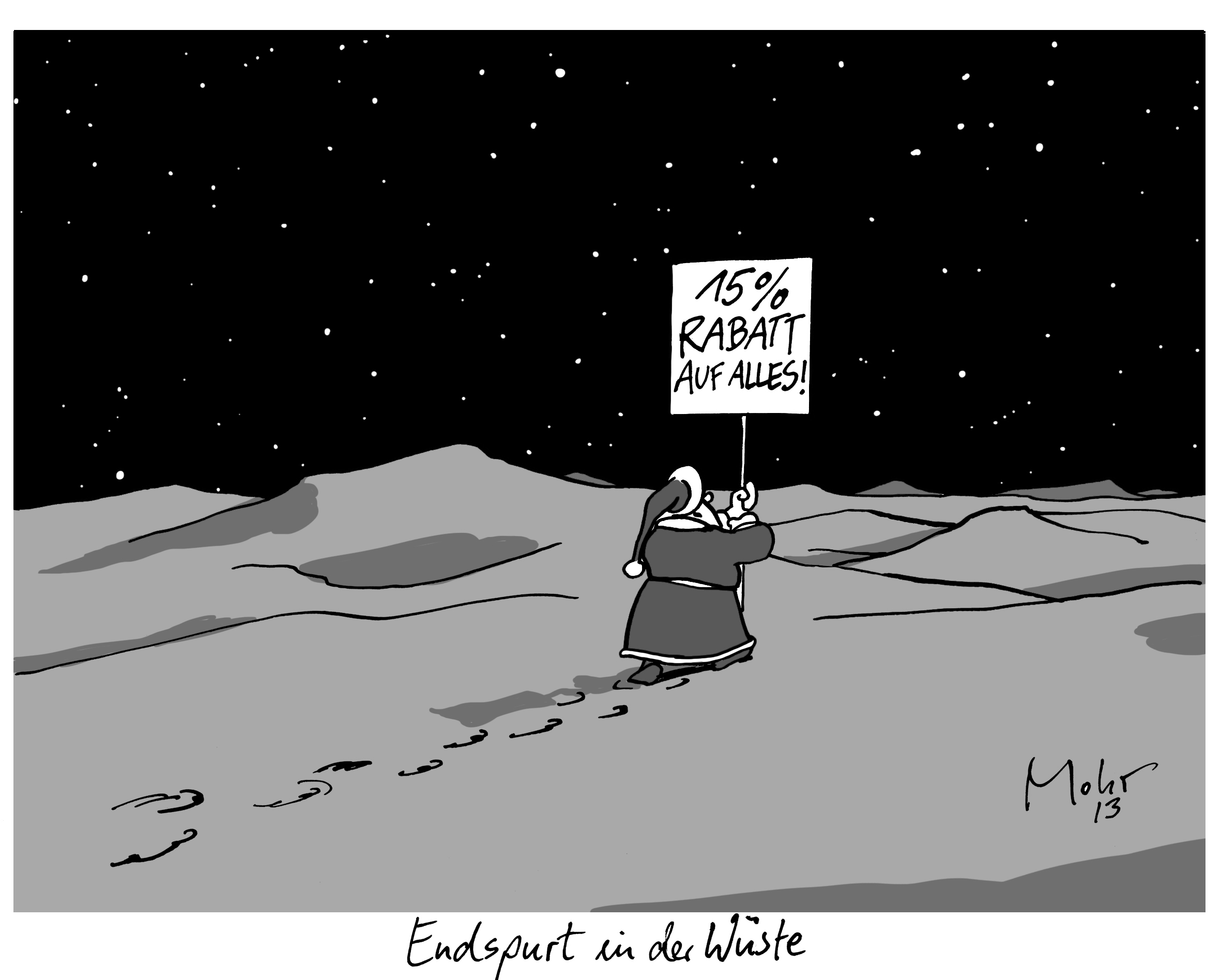 Endspurt in der Wüste