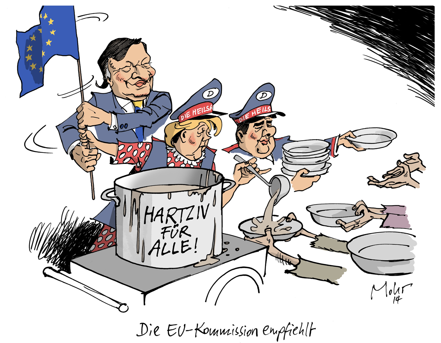Die EU-Kommission empfiehlt
