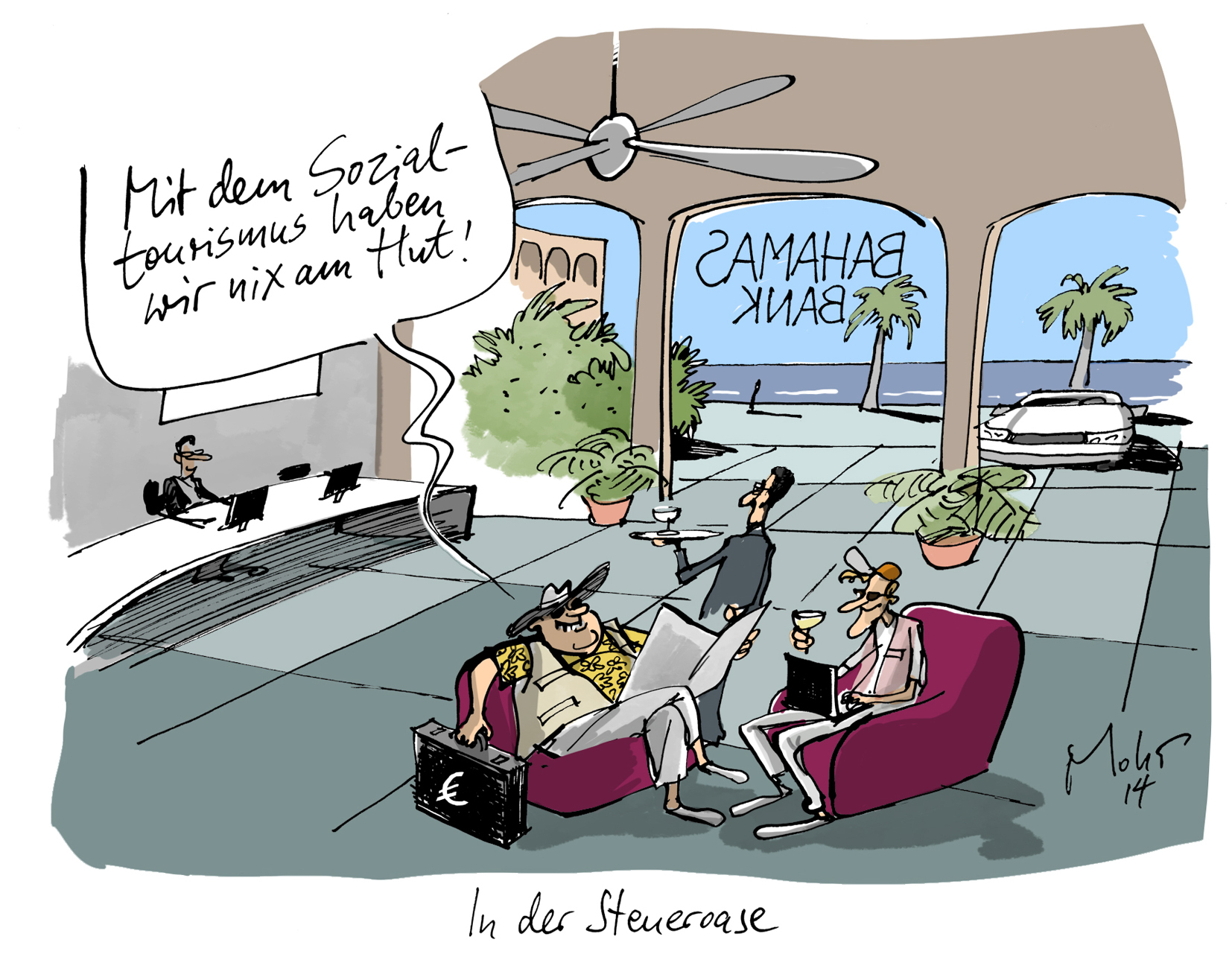 In der Steueroase